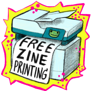 Thumbnail link to Free Zine Printing