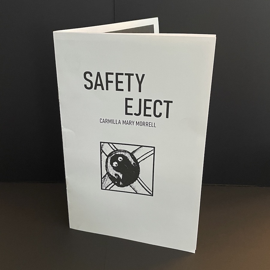 printed copy of the zine Safety Eject